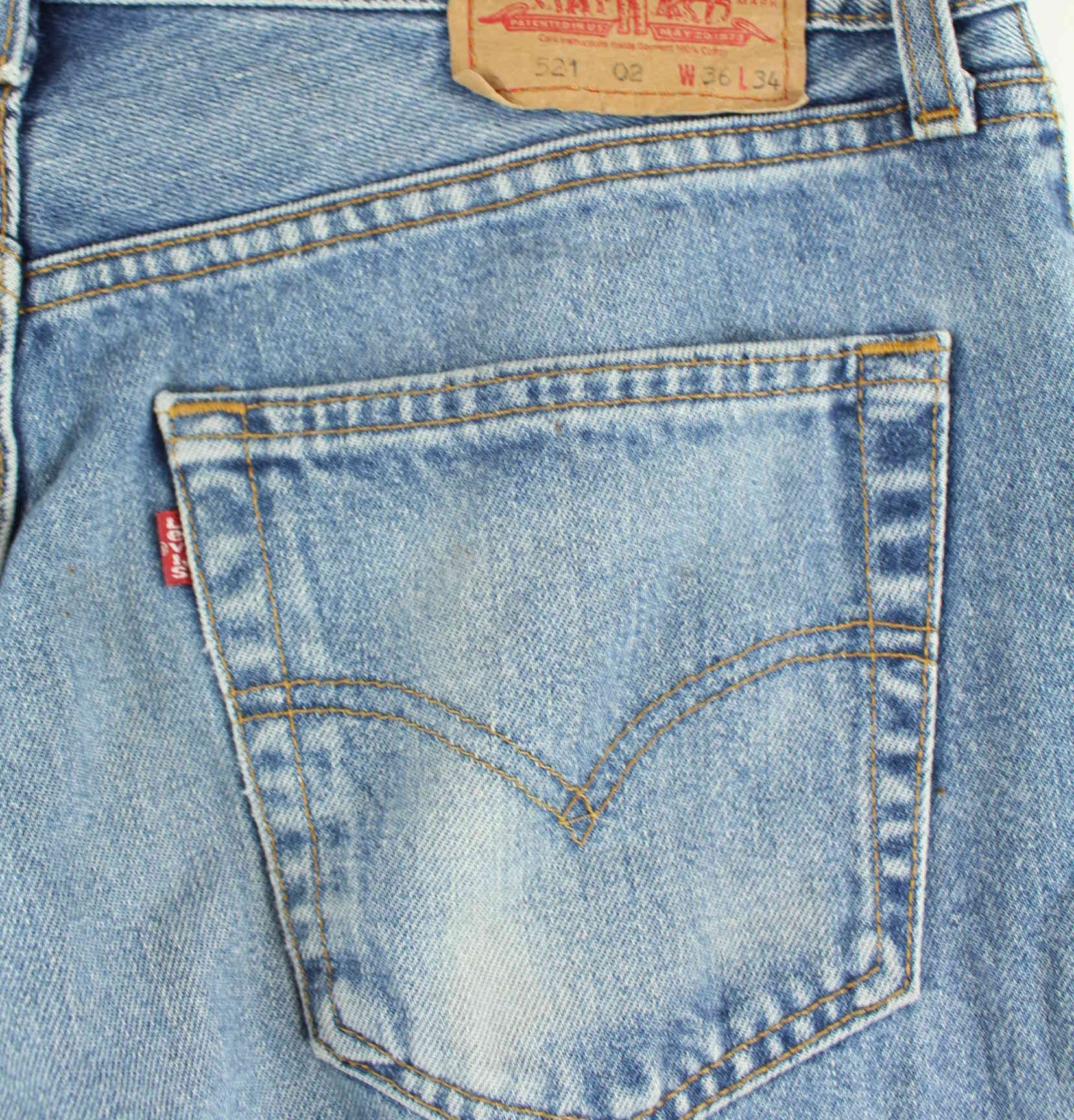 Levi's 521 Jeans Blau W36 L34 (detail image 2)