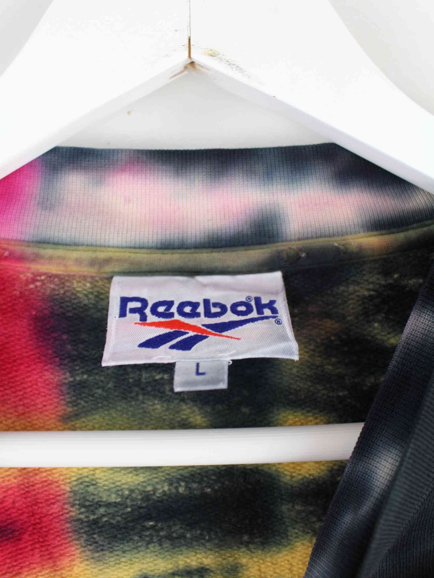 Reebok 90s Vintage Tie Dye Sweater Mehrfarbig L (detail image 2)