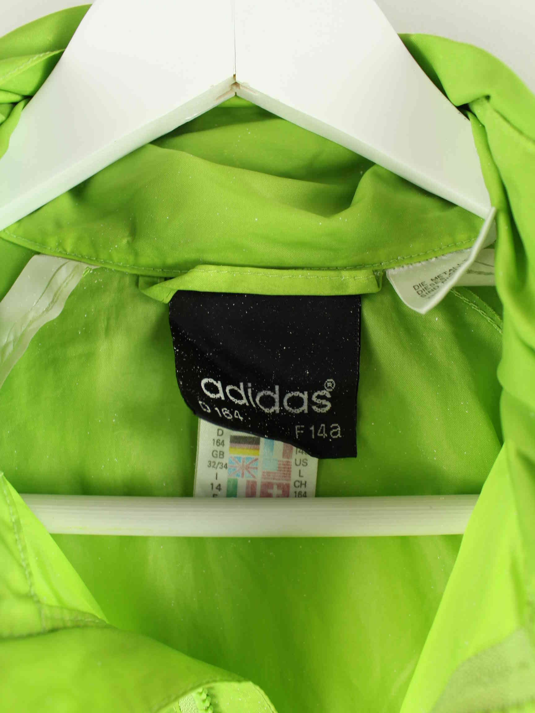 Adidas Damen 90s Vintage Jacke Grün S (detail image 2)