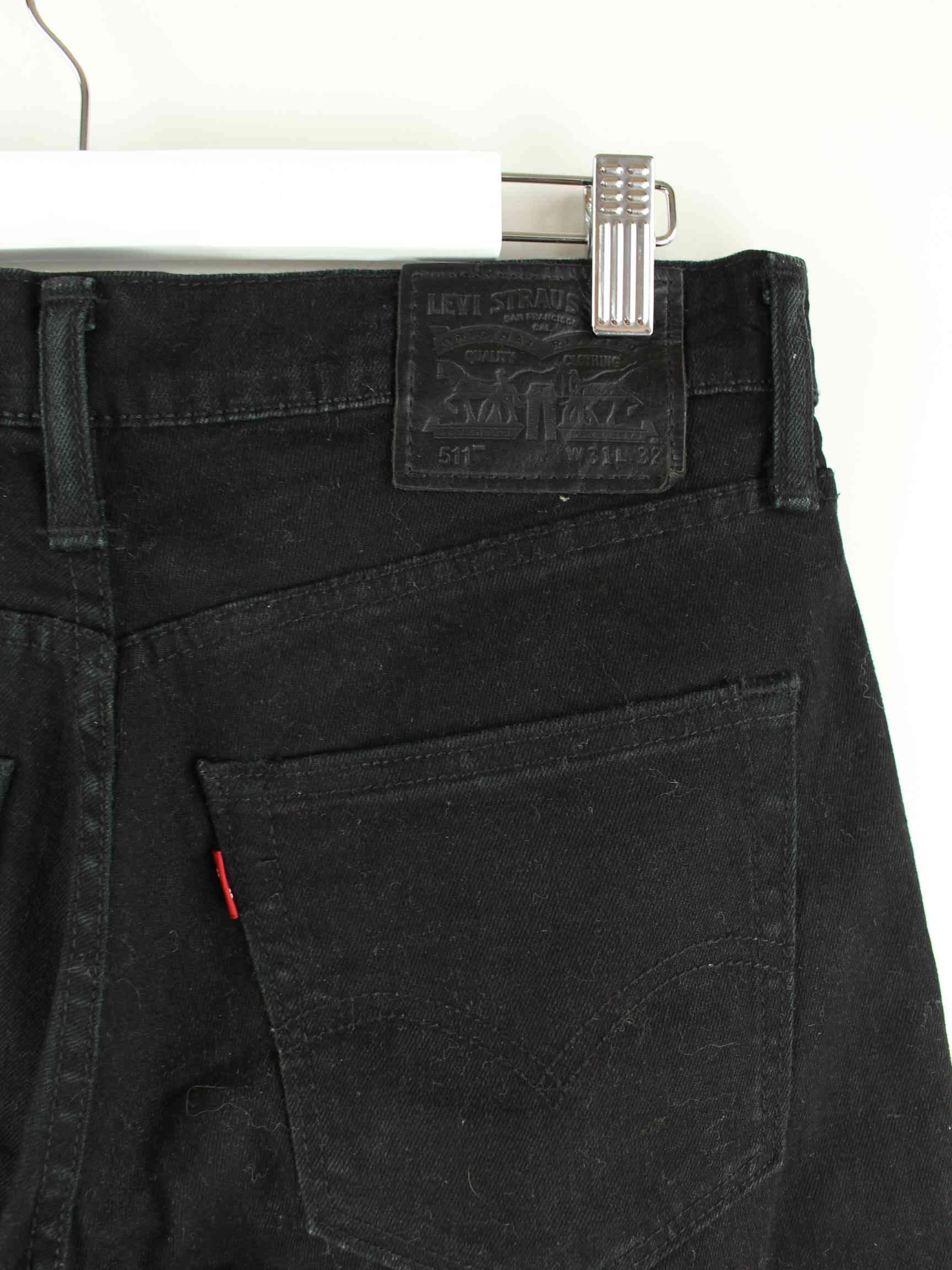 Levi's 511 Jeans Schwarz W31 L32 (detail image 1)