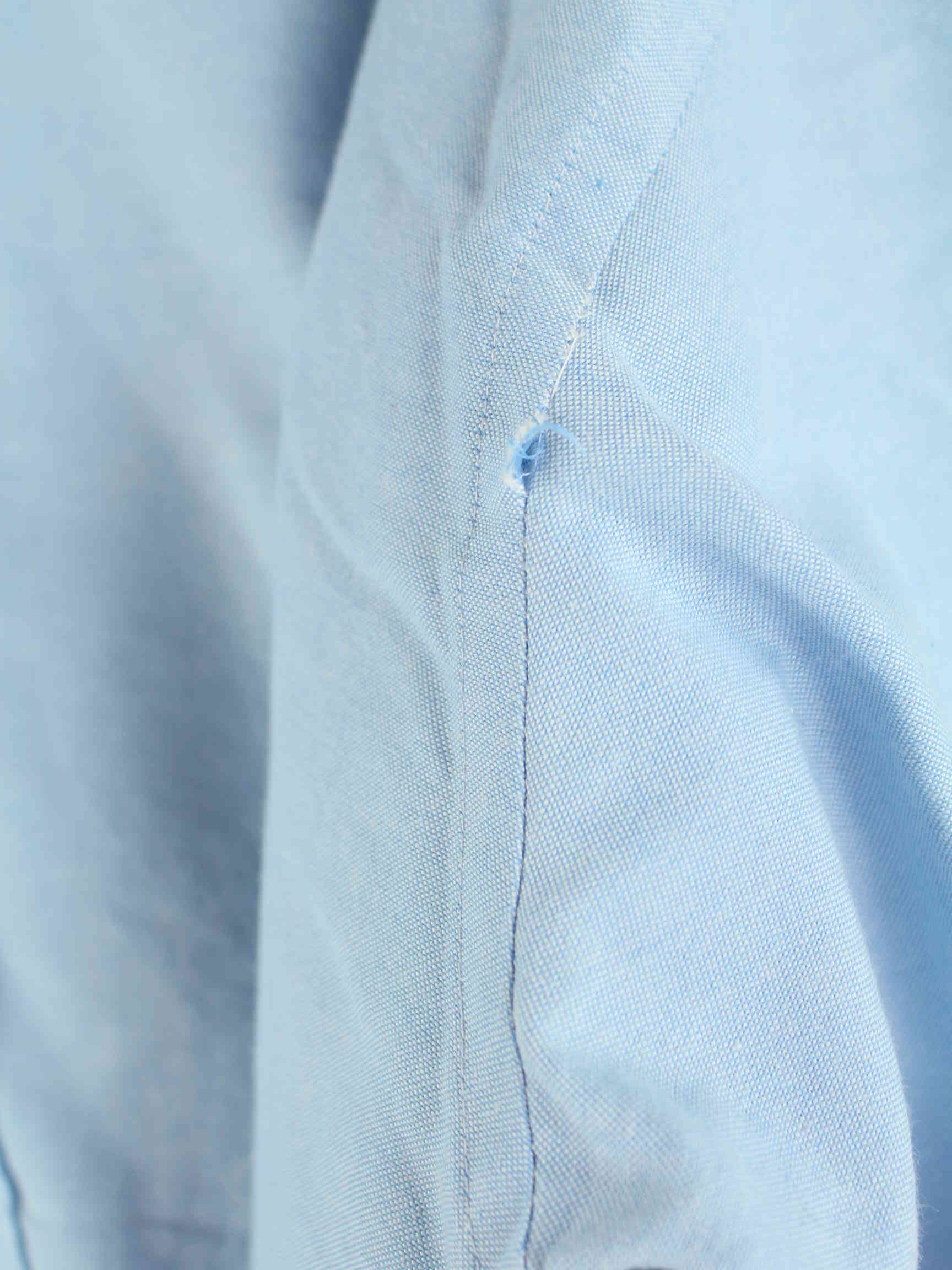 Ralph Lauren y2k Embroidered 8 Pool Hemd Blau XL (detail image 4)