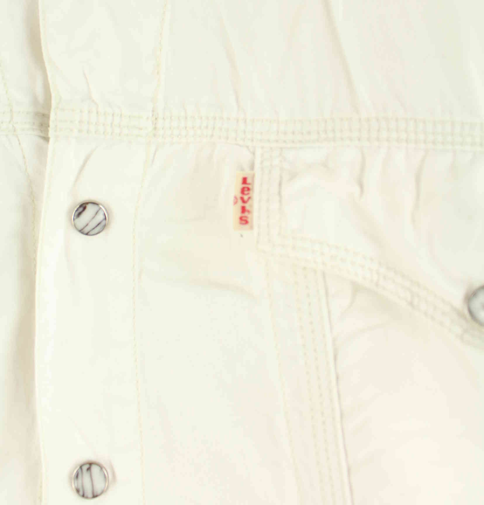 Levi's 90s Vintage Hemd Weiß XL (detail image 2)