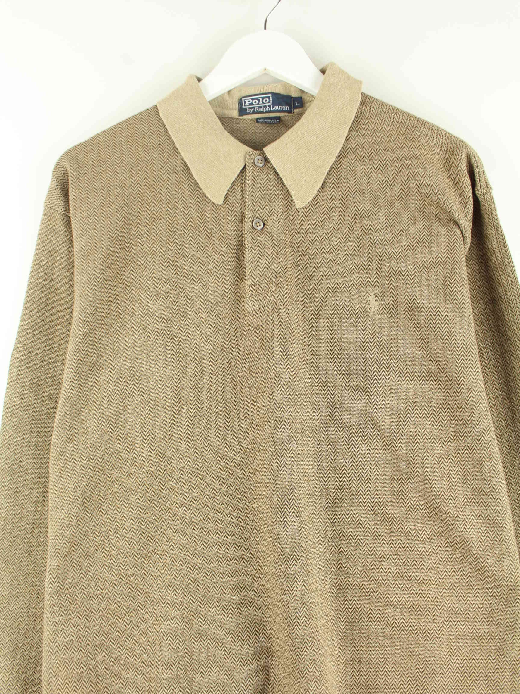 Ralph Lauren Polo Sweater Braun L (detail image 1)