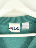 Fila 90s Vintage Embroidered Sweater Grün L (detail image 3)