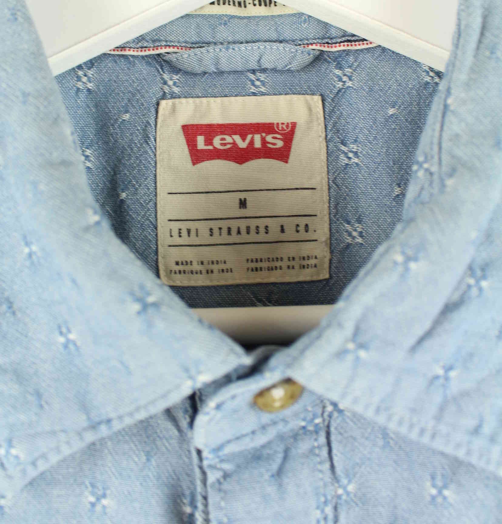 Levi's Kurzarm Hemd Blau M (detail image 2)