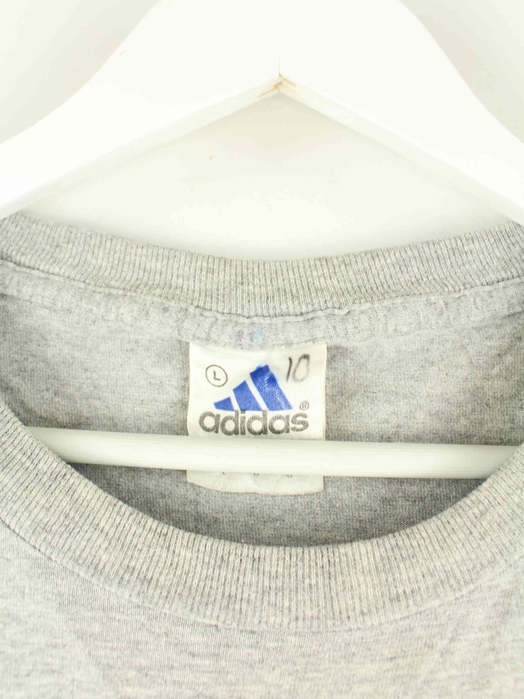 Adidas 90s Vintage Indiana State T-Shirt Grau L (detail image 2)