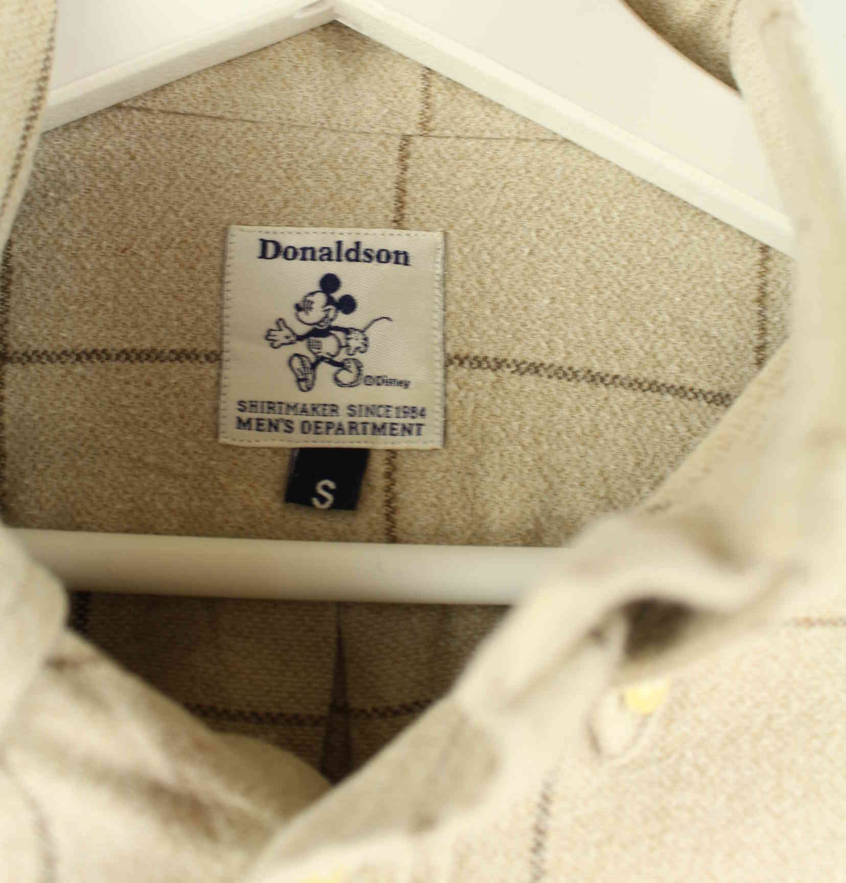 Donaldson 90s Vintage Hemd Beige S (detail image 2)