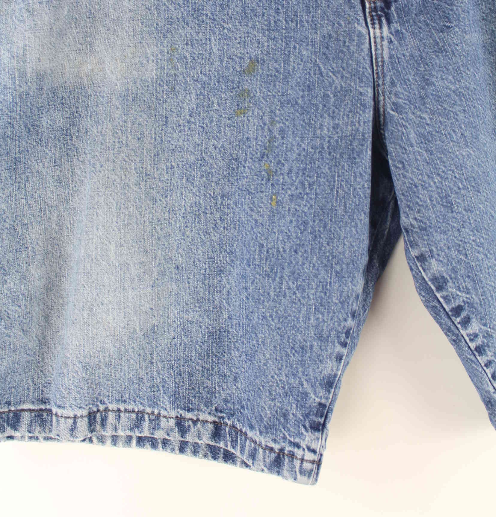 Wrangler y2k Carpenter Jorts / Jeans Shorts Blau W44 (detail image 1)