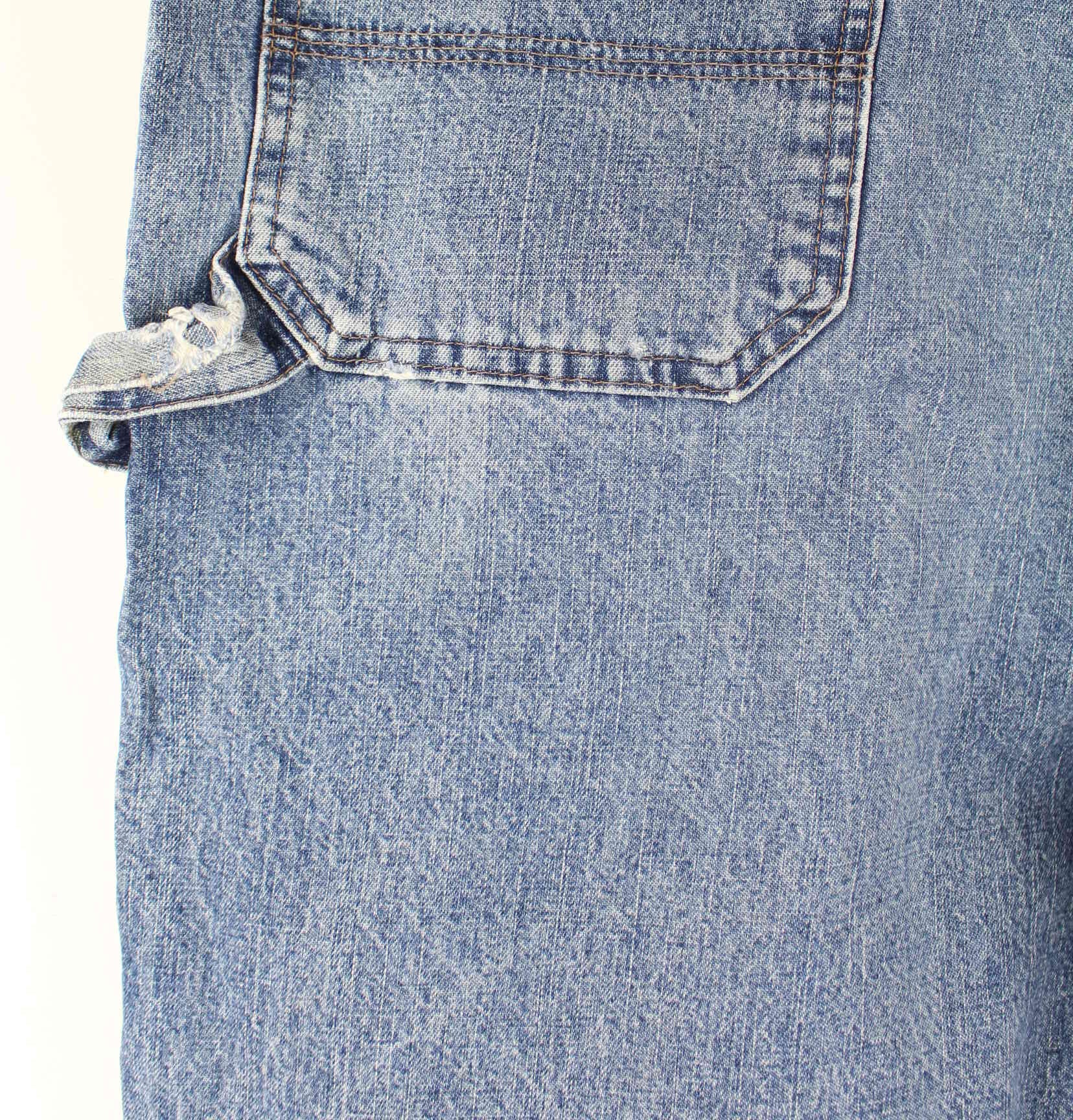 Wrangler y2k Carpenter Jorts / Jeans Shorts Blau W44 (detail image 7)