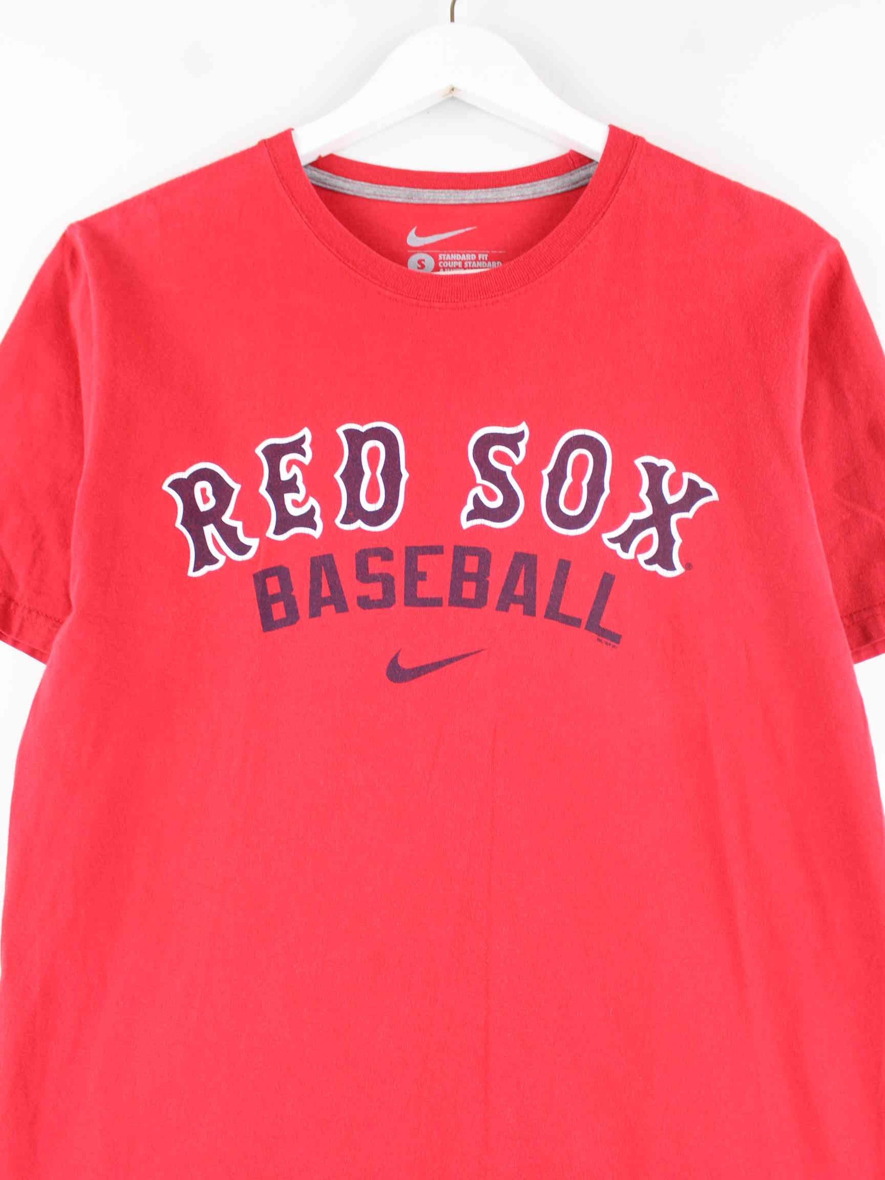 Nike Boston Redsox Print T-Shirt Rot S (detail image 1)