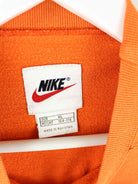 Nike 90s Vintage Big Swoosh Embroidered Sweater Orange L (detail image 7)