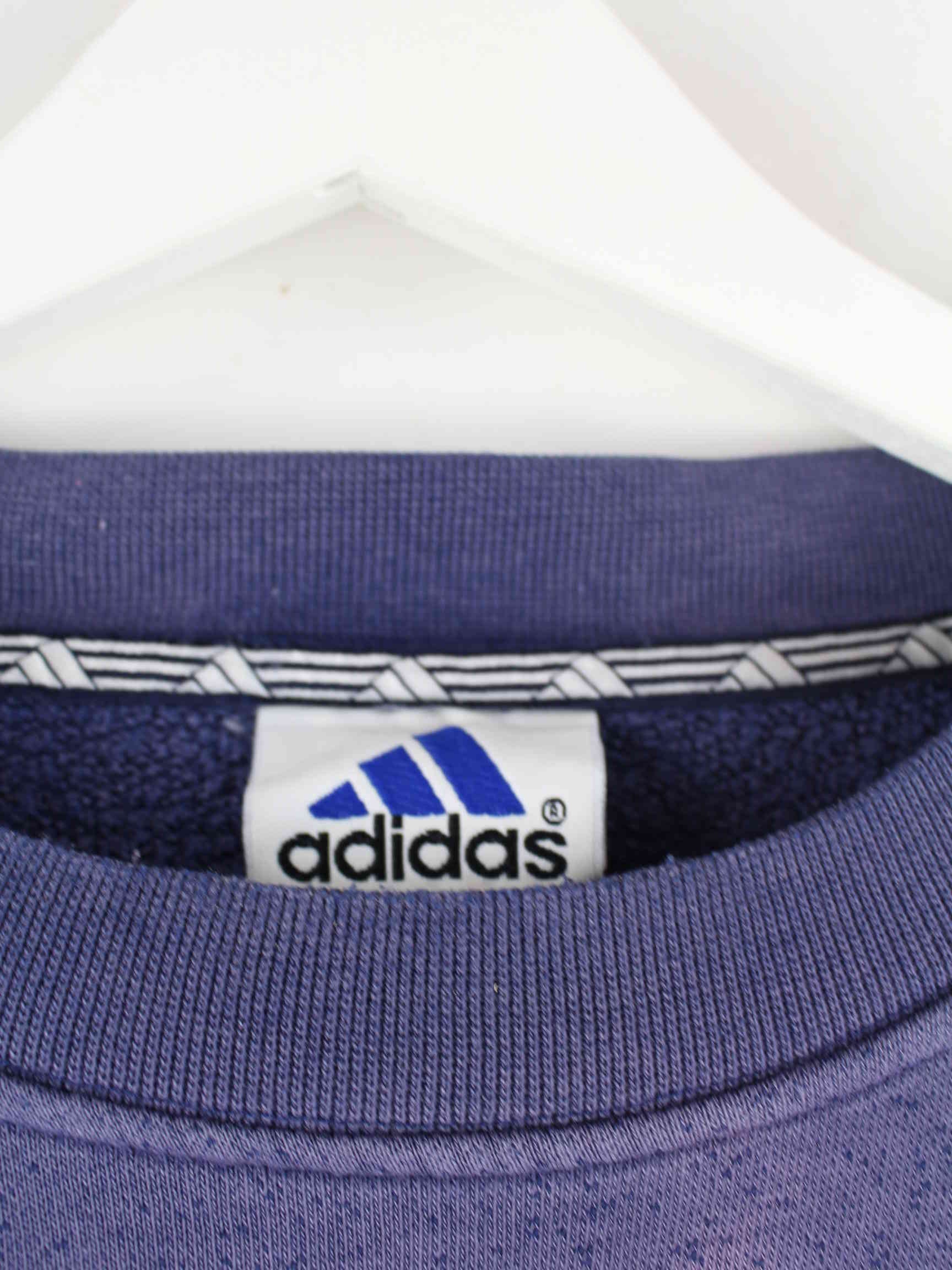 Adidas 90s Vintage Performance Sweater Blau L (detail image 3)