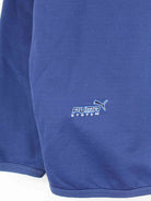 Puma 90s Vintage Logo Embroidered Sweater Blau M (detail image 3)
