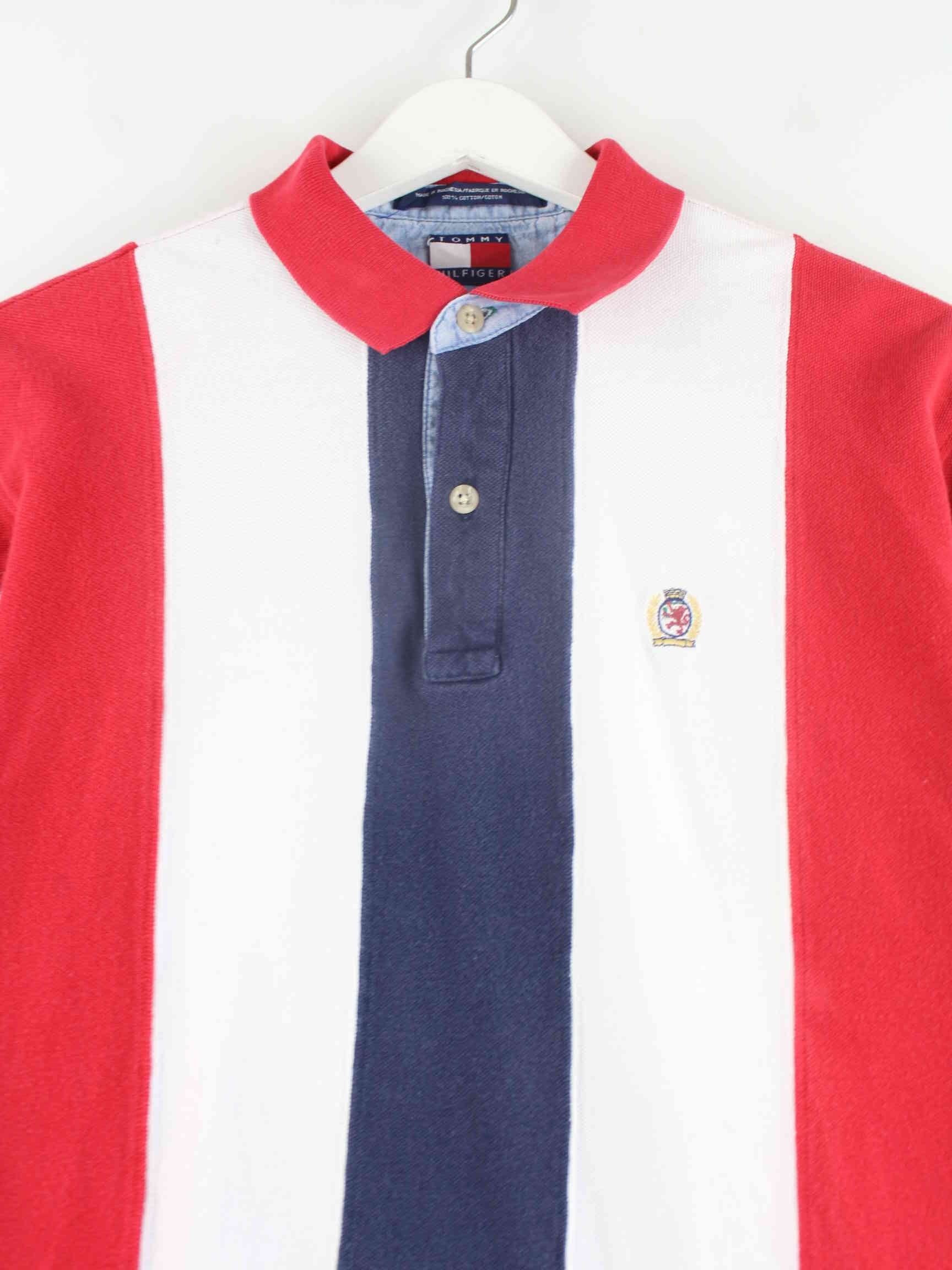 Tommy Hilfiger Damen 90s Vintage Striped Polo Mehrfarbig XS (detail image 1)