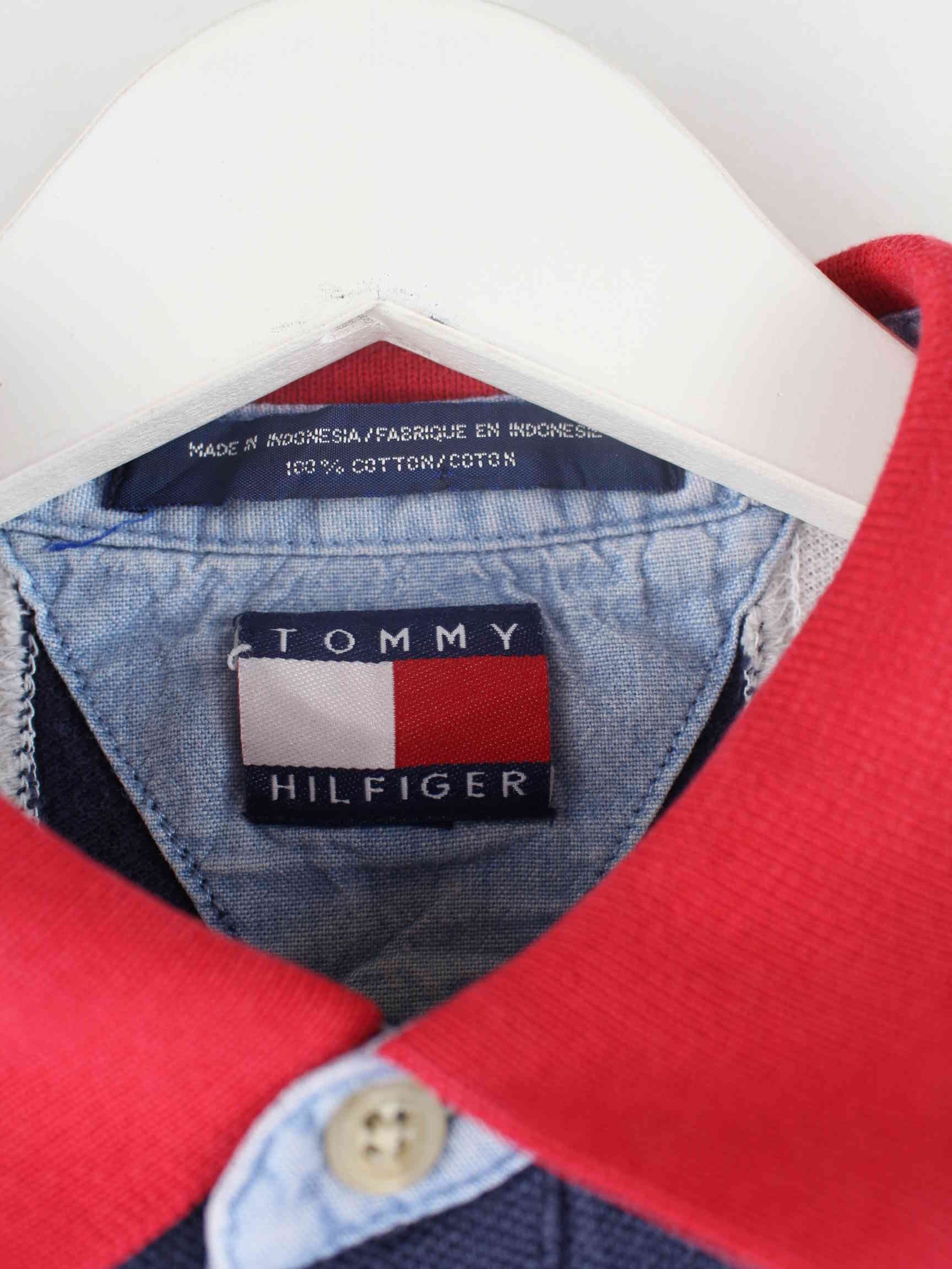 Tommy Hilfiger Damen 90s Vintage Striped Polo Mehrfarbig XS (detail image 2)