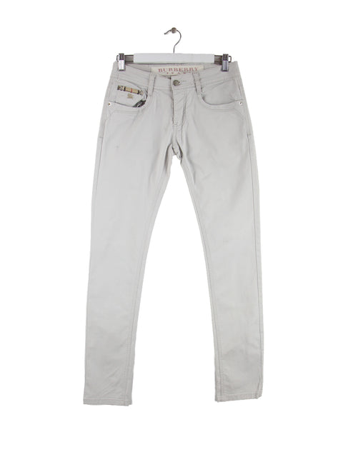 Burberry Skinny Jeans Weiß W28
