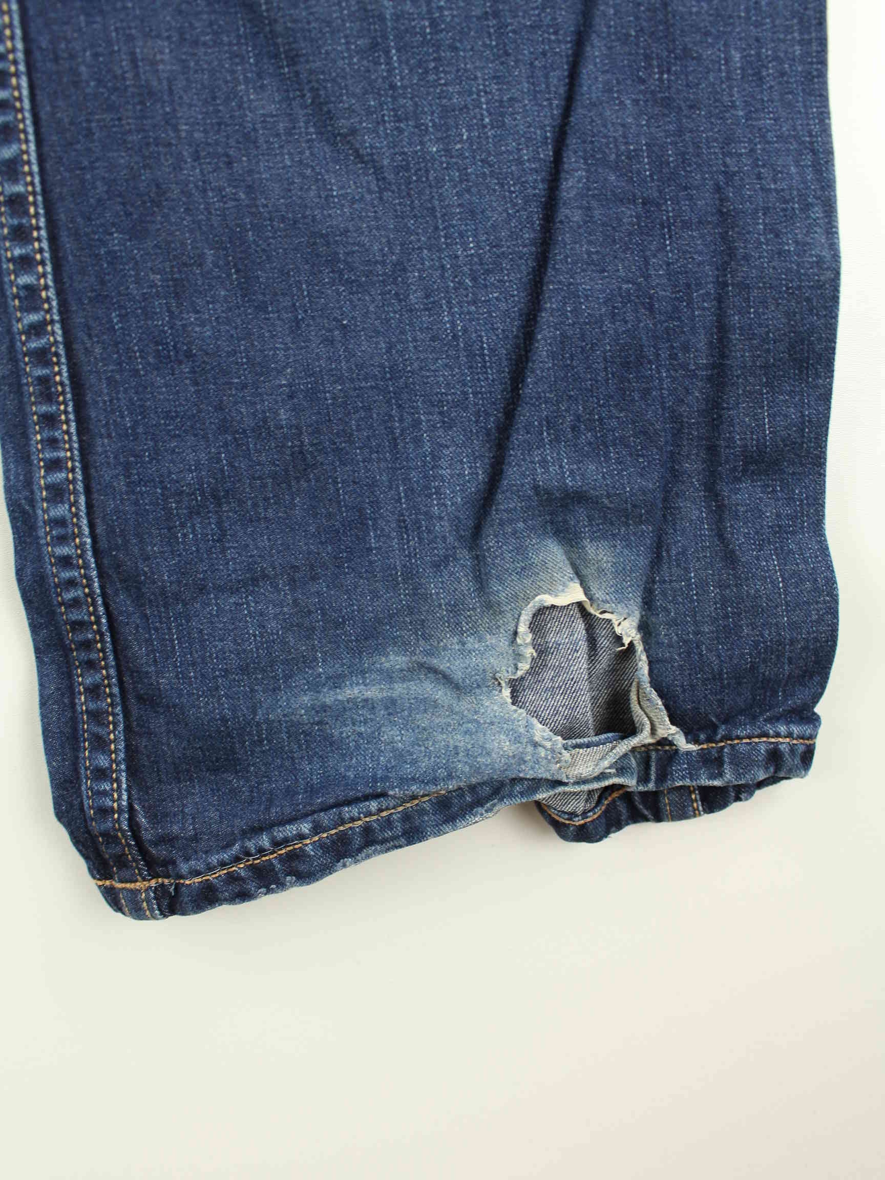 Wrangler 90s Vintage Jeans Blau W34 L34 (detail image 1)