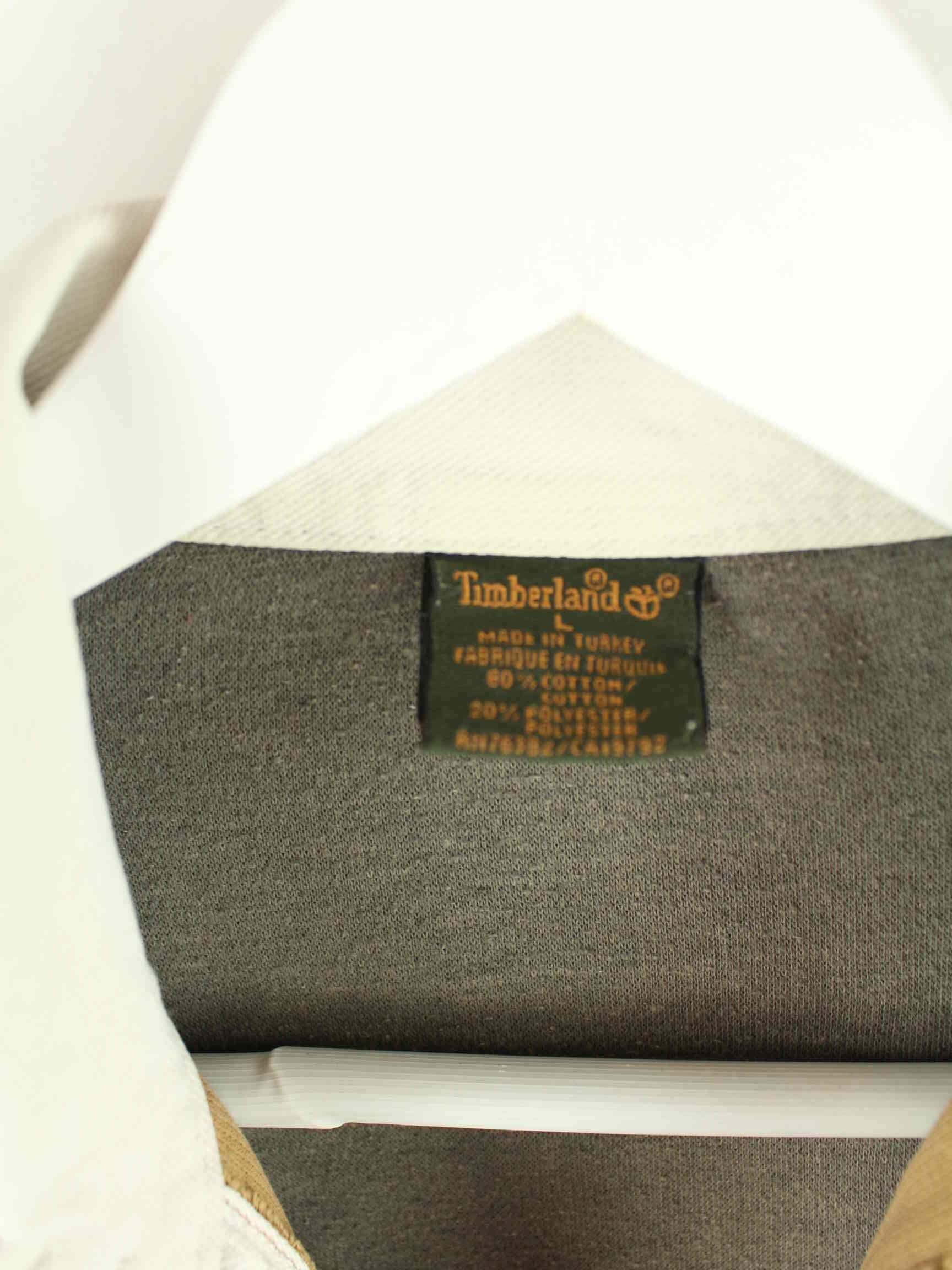 Timberland 90s Vintage Polo Sweater Braun L (detail image 3)