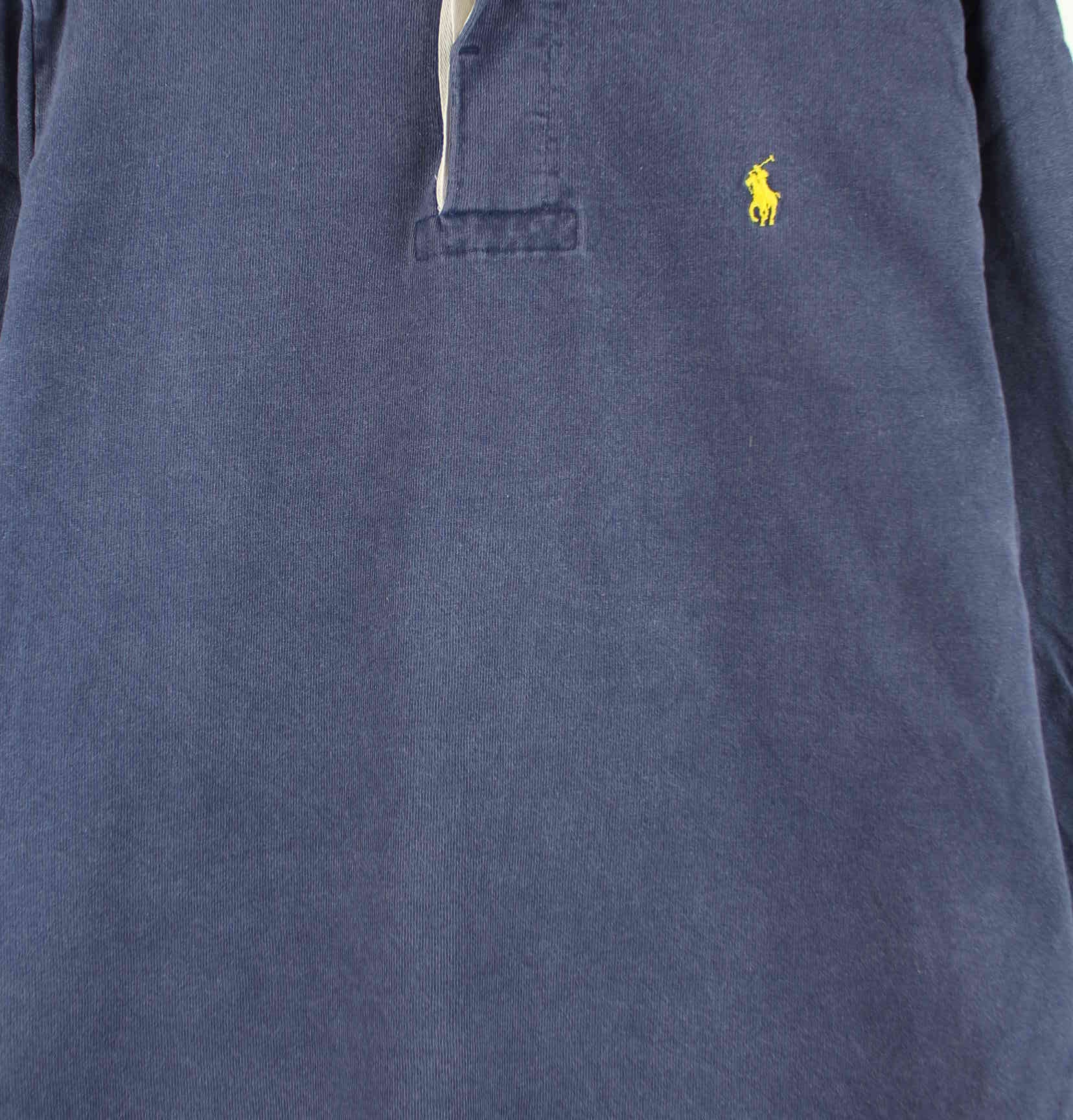 Ralph Lauren 90s Vintage Polo Sweater Blau L (detail image 1)