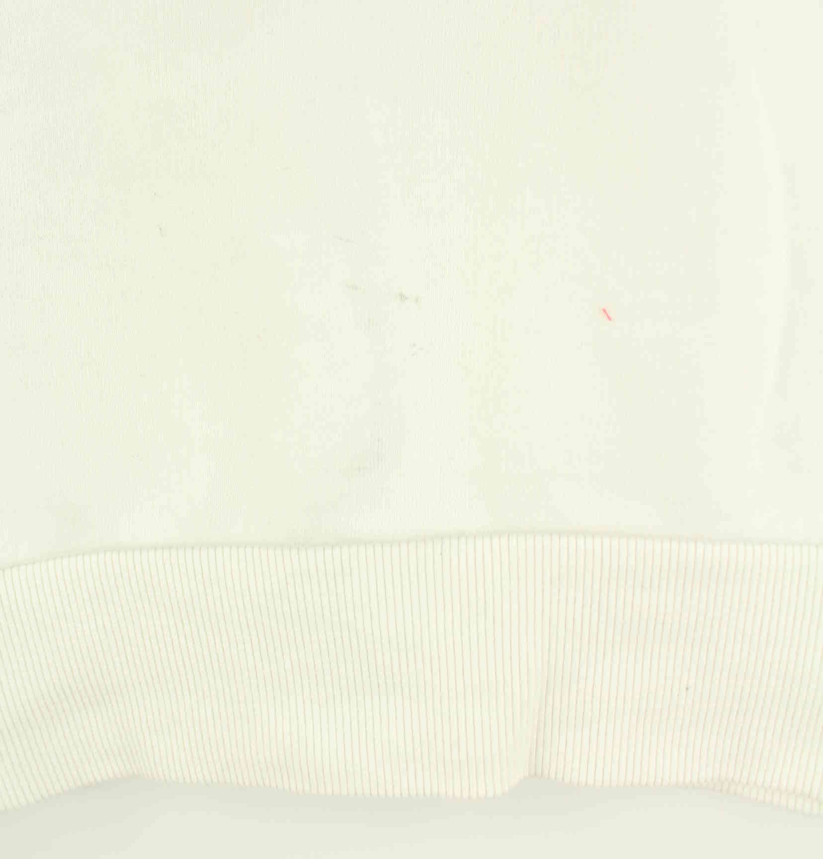 Vintage y2k Embroidered Hoodie Weiß XL (detail image 5)