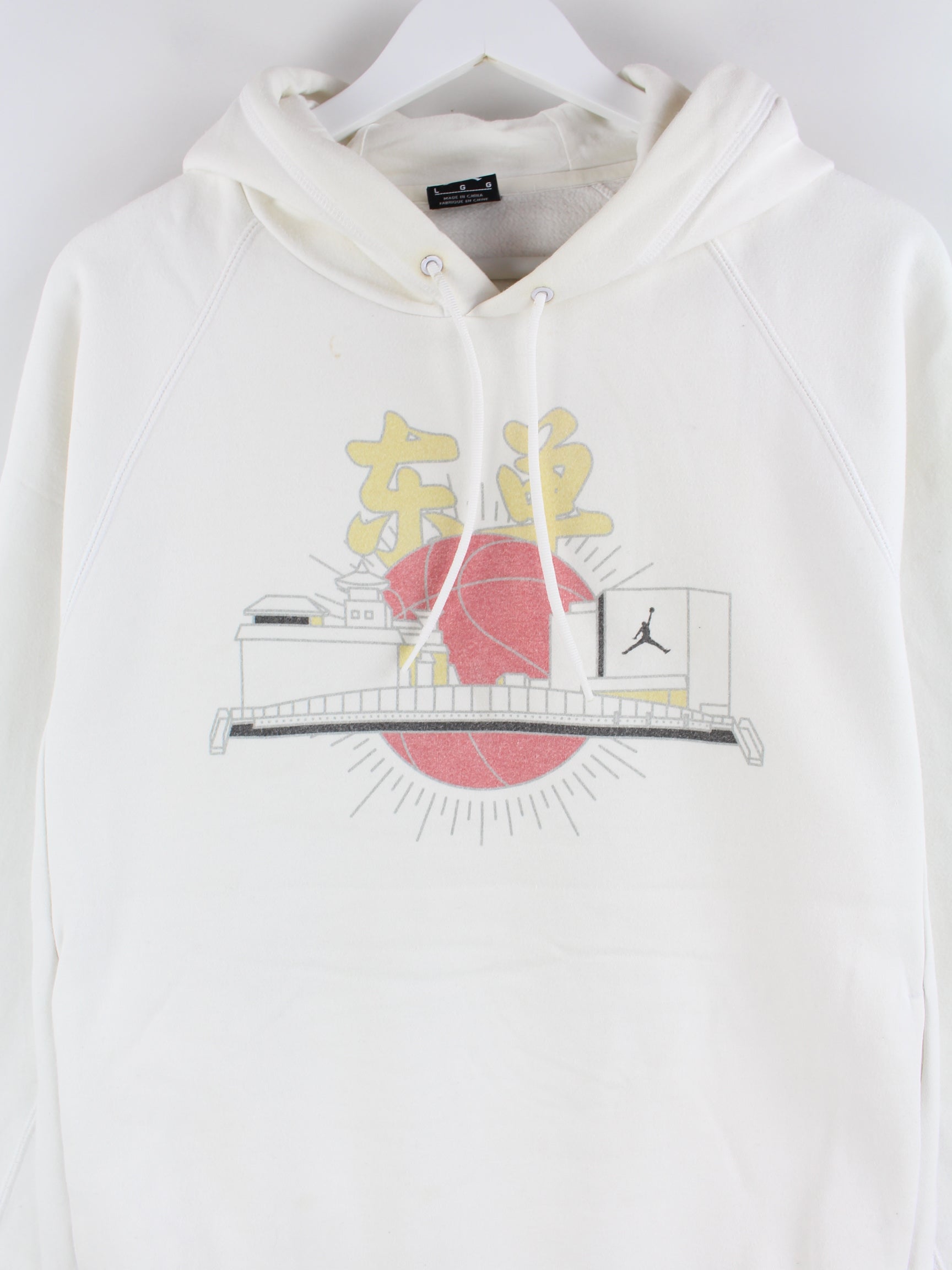 white jordan jumpman hoodie