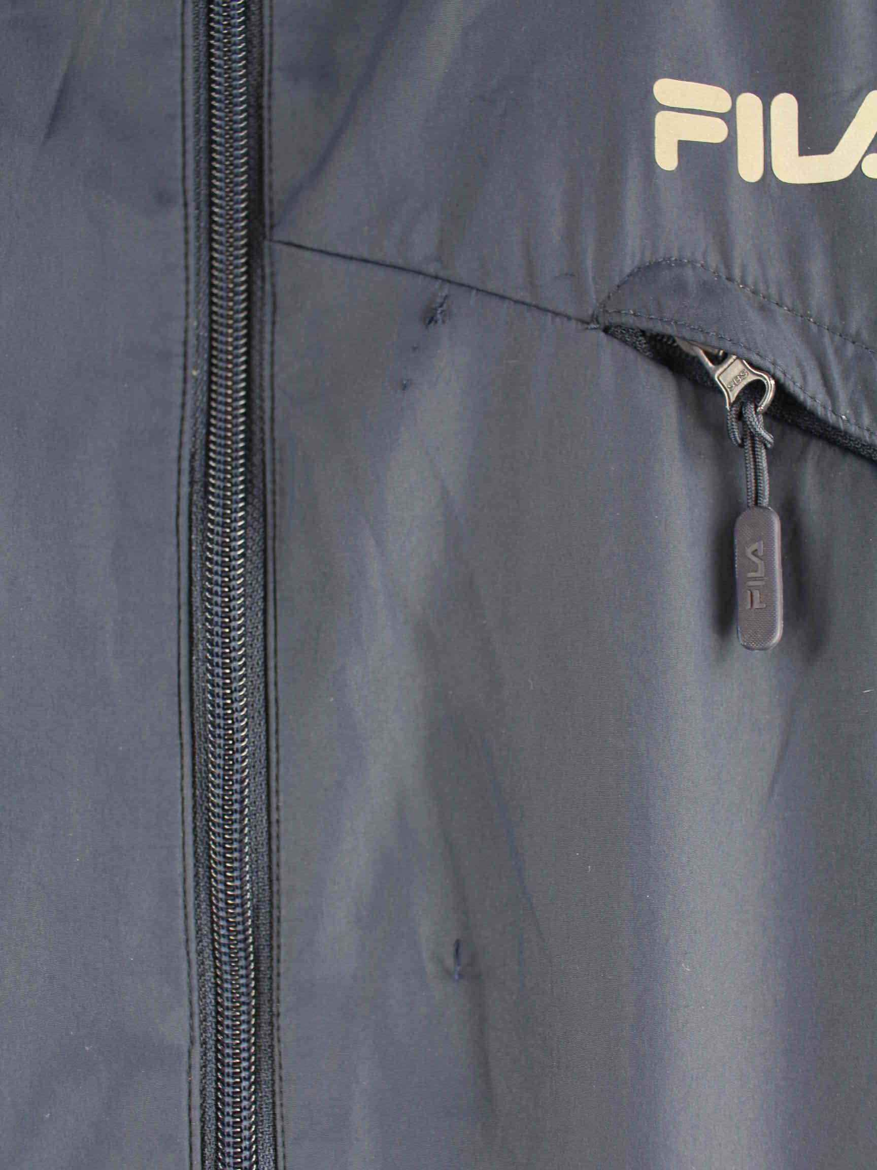 Fila Logo Print Jacke Blau XL (detail image 3)