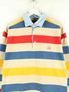 Paul & Shark 90s Vintage Striped Polo Sweater Mehrfarbig XXL (detail image 1)