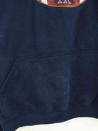 Gildan y2k Panthers Dad Embroidered Leather Hoodie Blau XXL (detail image 2)