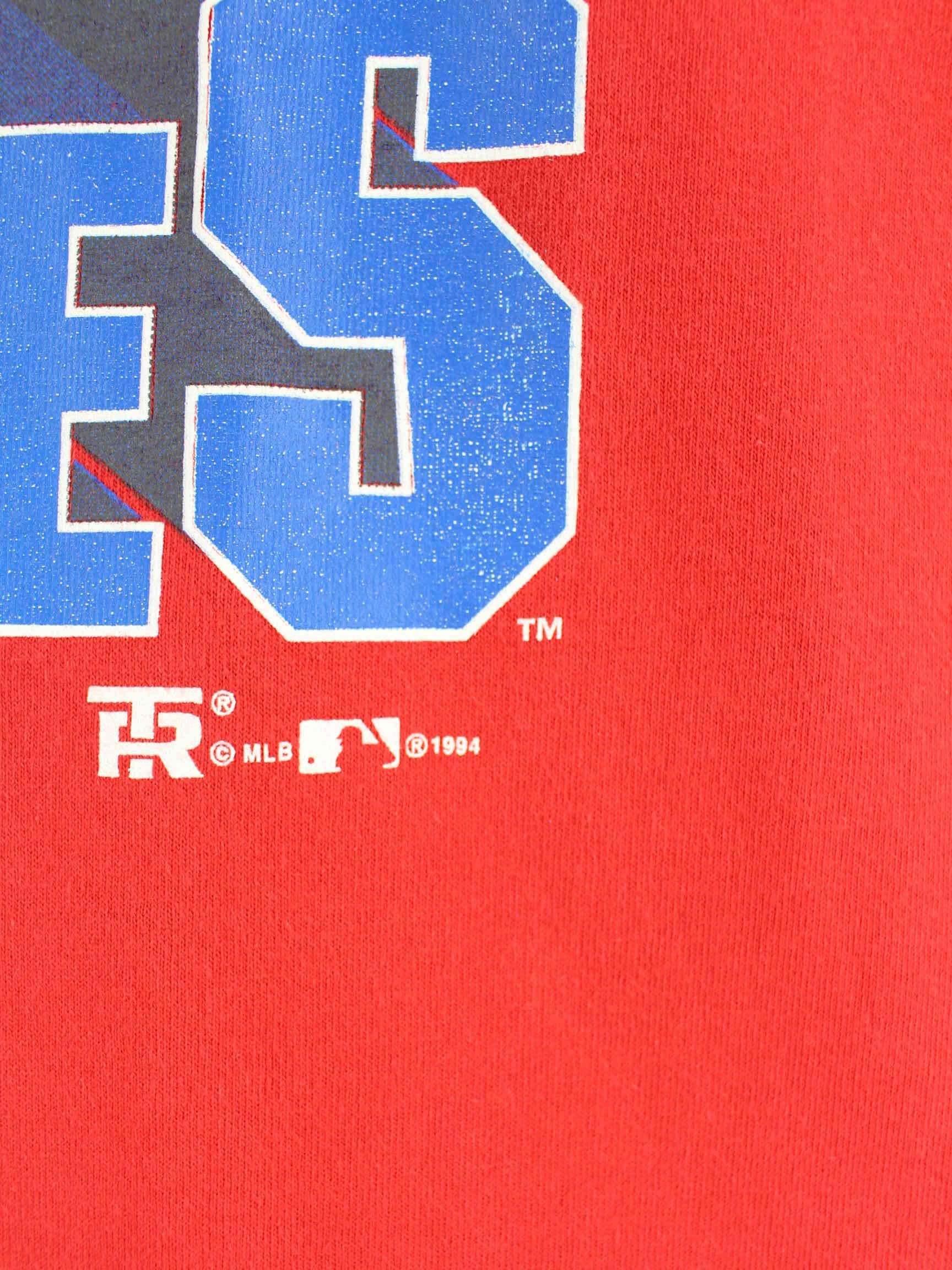 Team Rated x MLB 1994 Vintage Phillies Print T-Shirt Rot L (detail image 3)