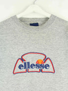 Ellesse 90s Vintage Embroidered Sweater Grau S (detail image 1)
