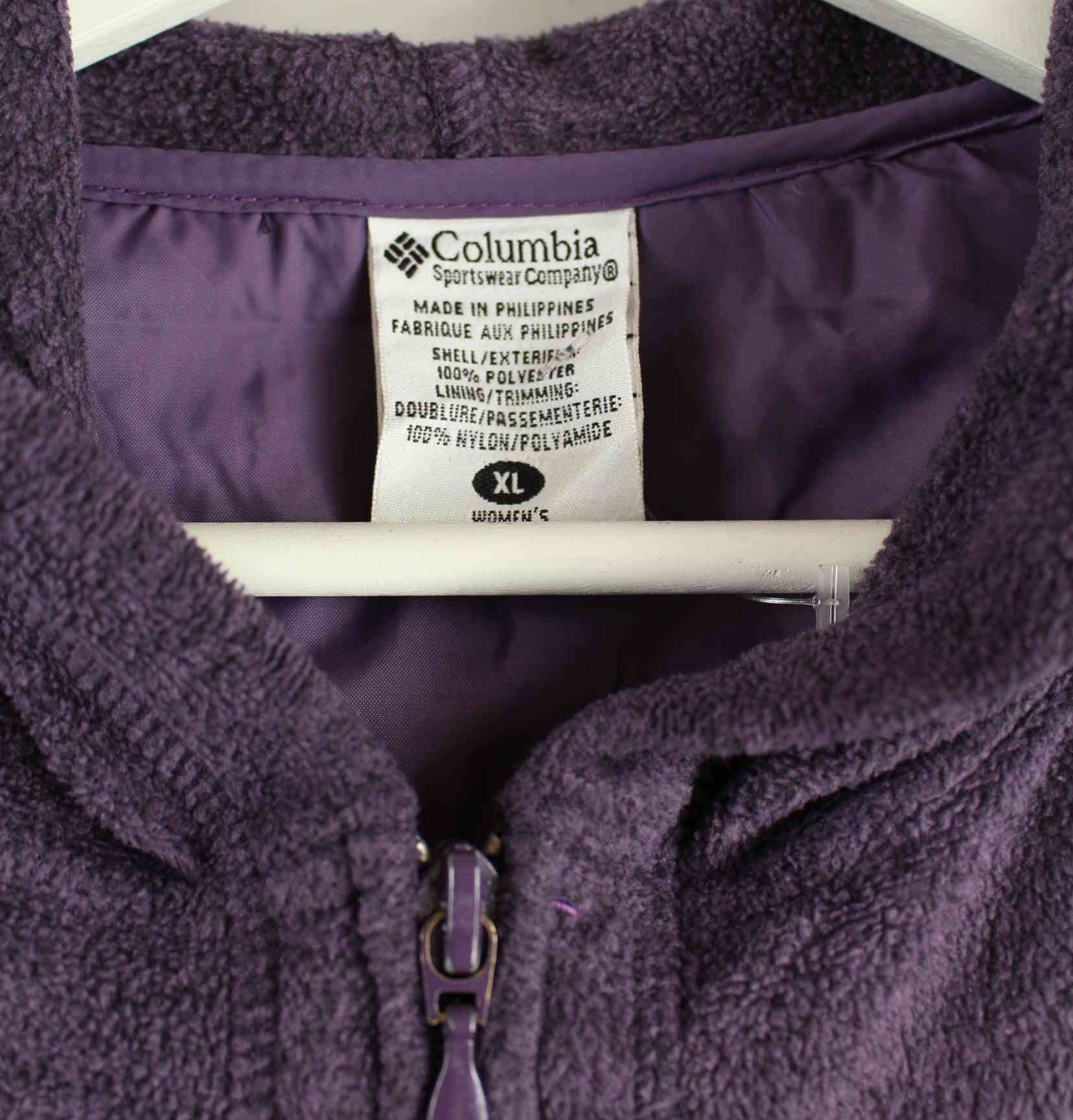 Columbia Damen Fleece Jacke Lila XL (detail image 2)