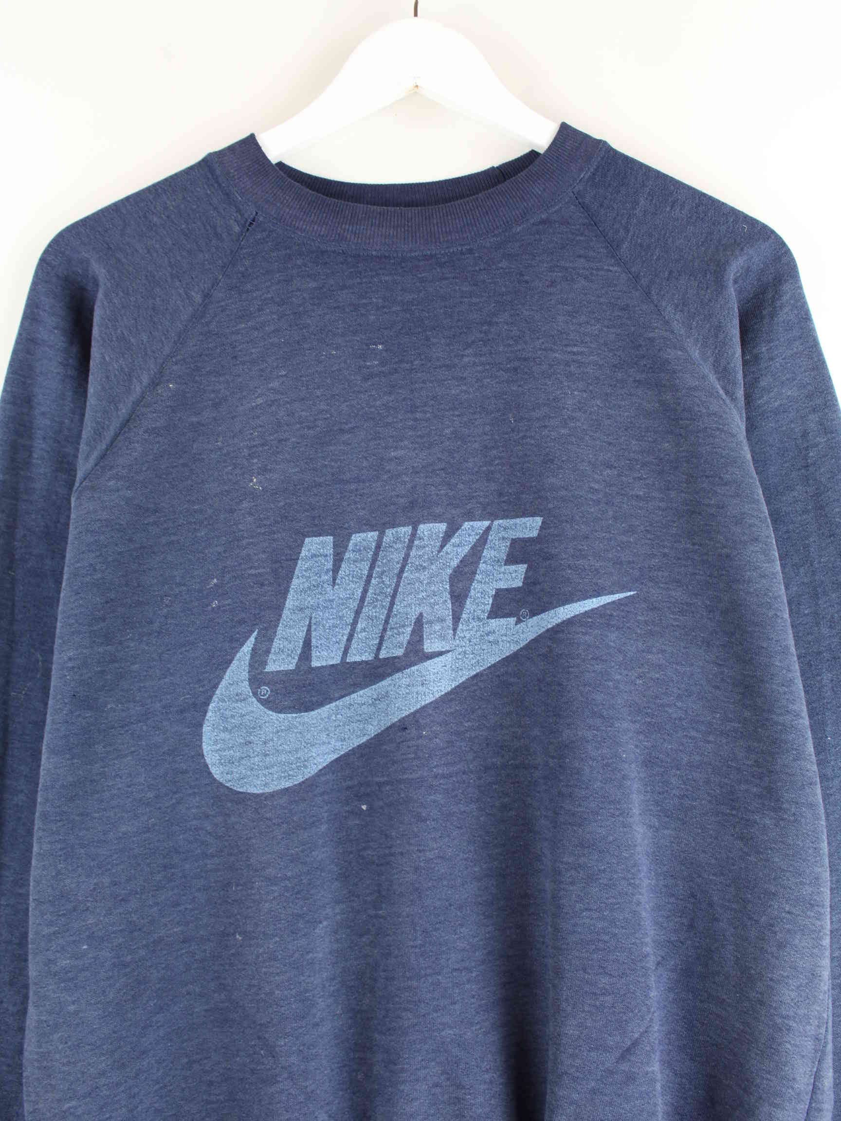 Nike 70s Vintage Print Sweater Blau M (detail image 1)