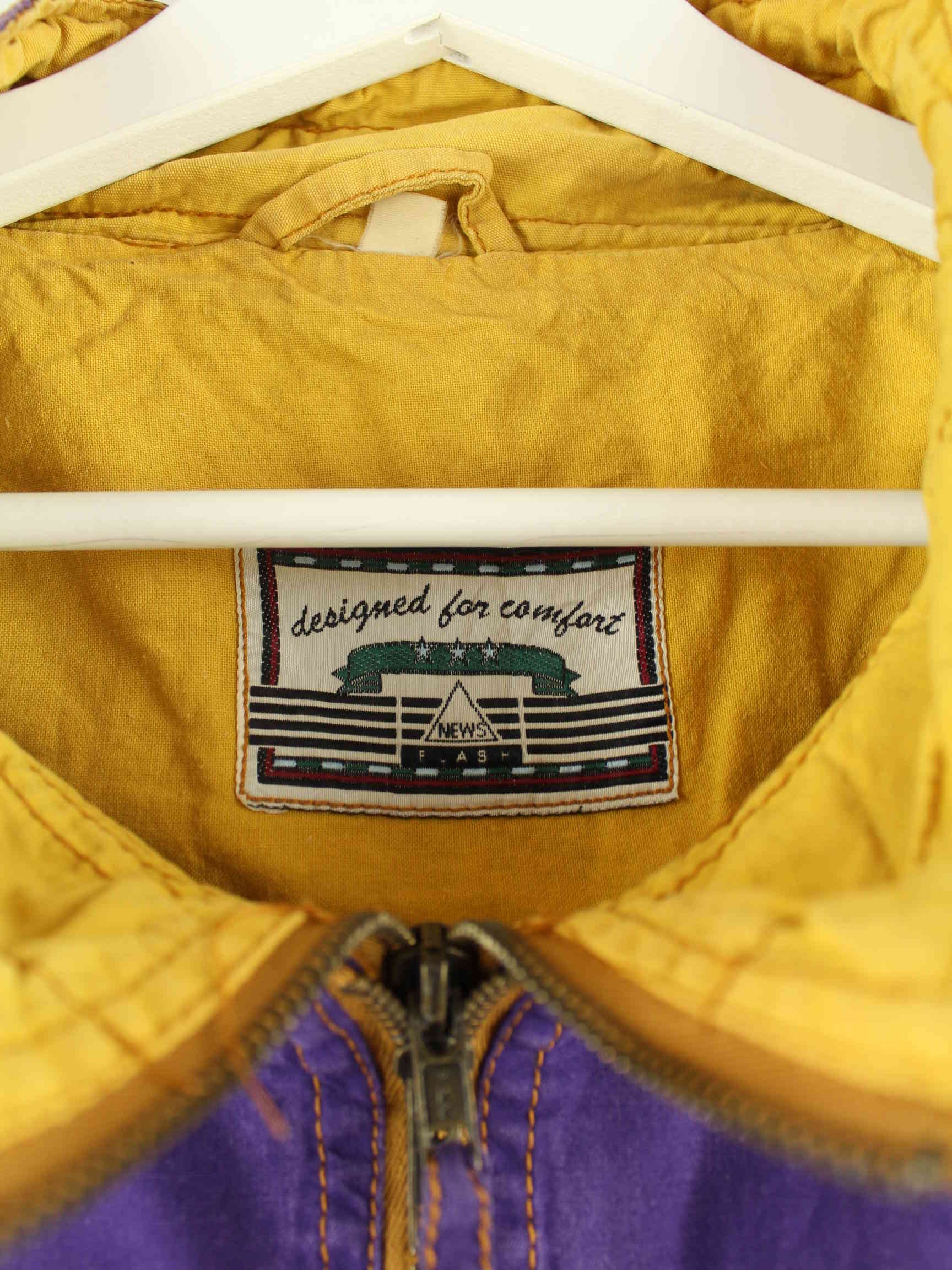 Vintage 80s Jacke Lila M (detail image 5)