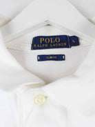 Ralph Lauren Slim Fit Polo Weiß L (detail image 2)