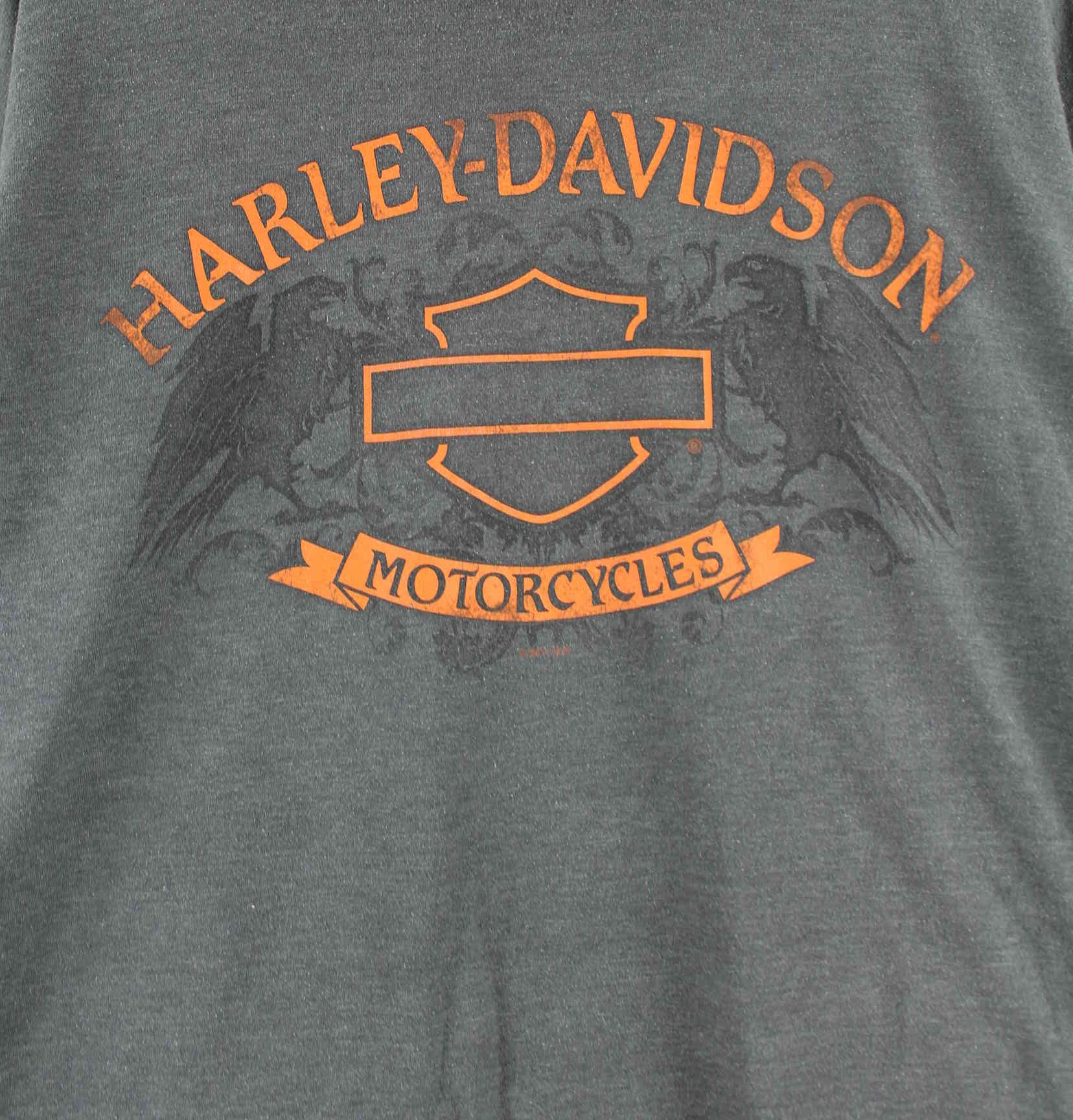 Harley Davidson 2011 Barnett El Paso Print Sweatshirt Grau 3XL (detail image 1)
