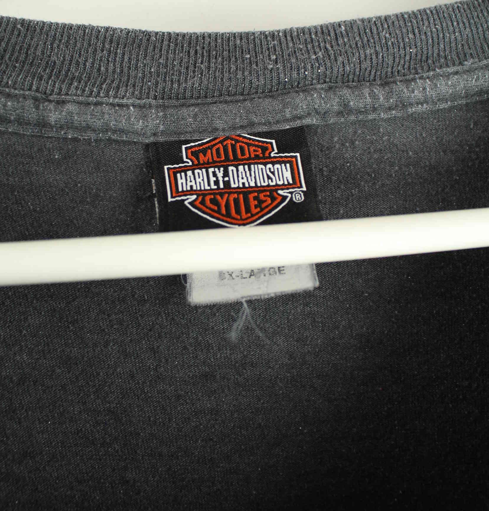 Harley Davidson 2011 Barnett El Paso Print Sweatshirt Grau 3XL (detail image 2)