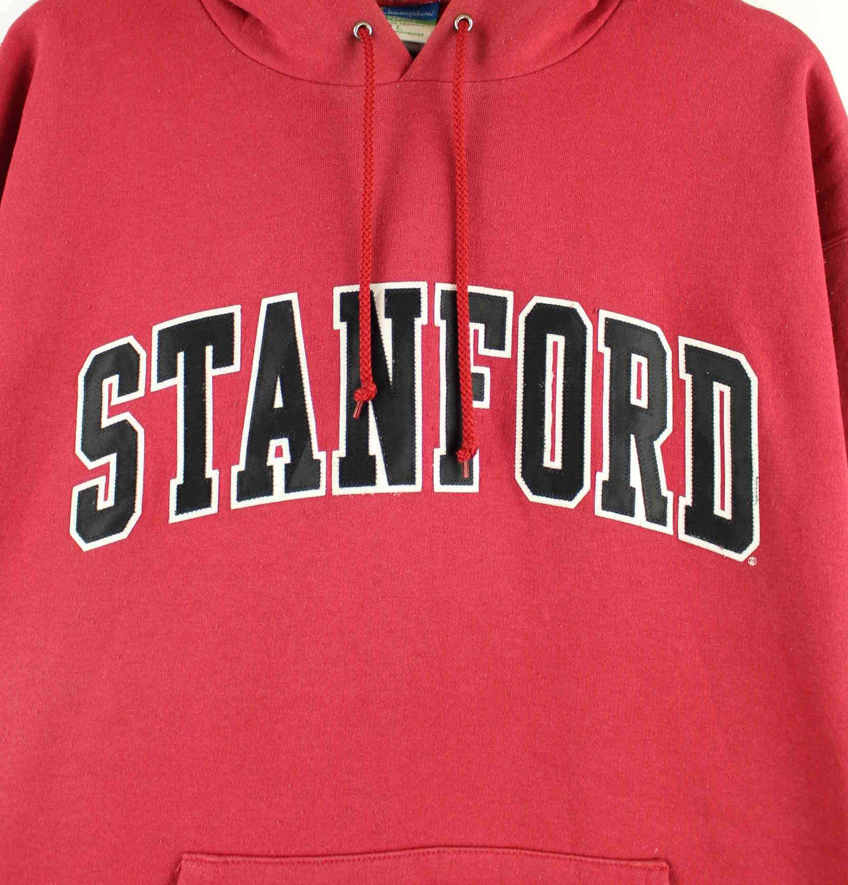 Champion Stanford Embroidered Hoodie Rot L (detail image 1)