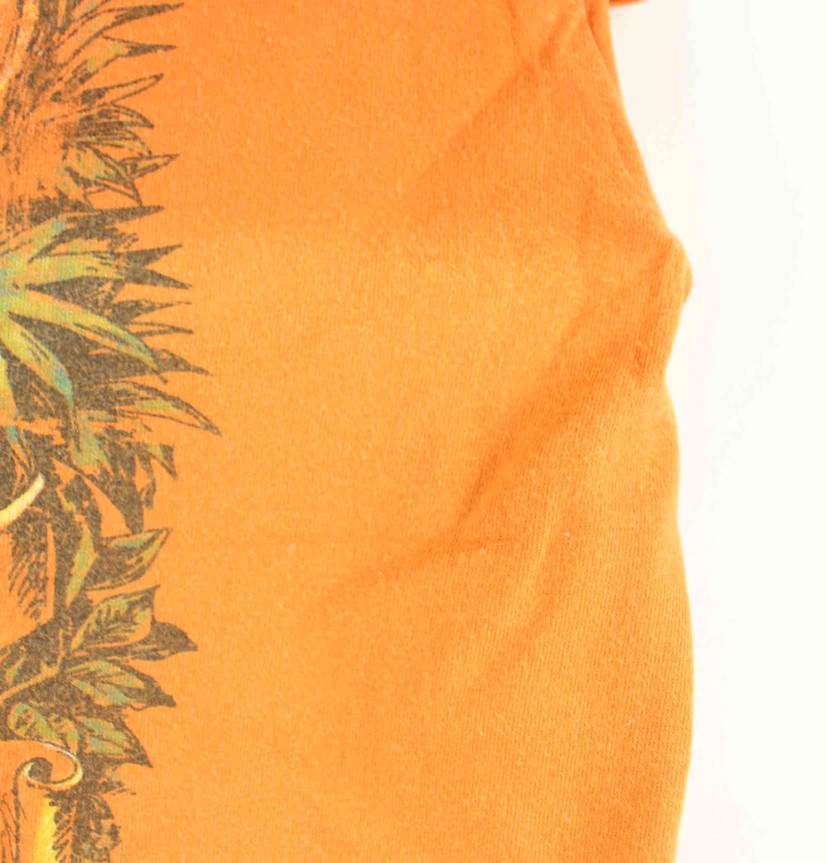 Hard Rock Cafe San Juan Print T-Shirt Orange M (detail image 4)