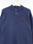 Ralph Lauren Langarm Polo Blau S (detail image 1)