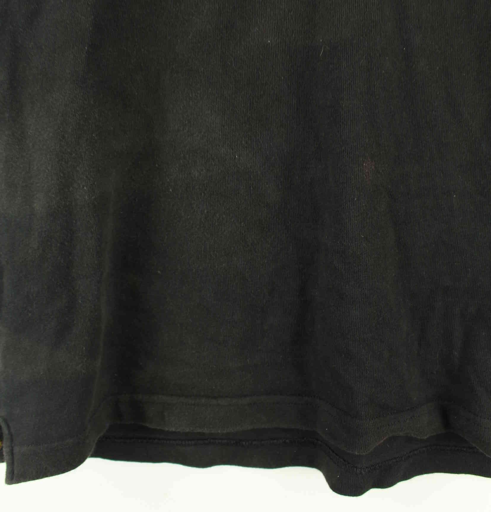 Vintage Rugby Embroidered Polo Schwarz L (detail image 2)