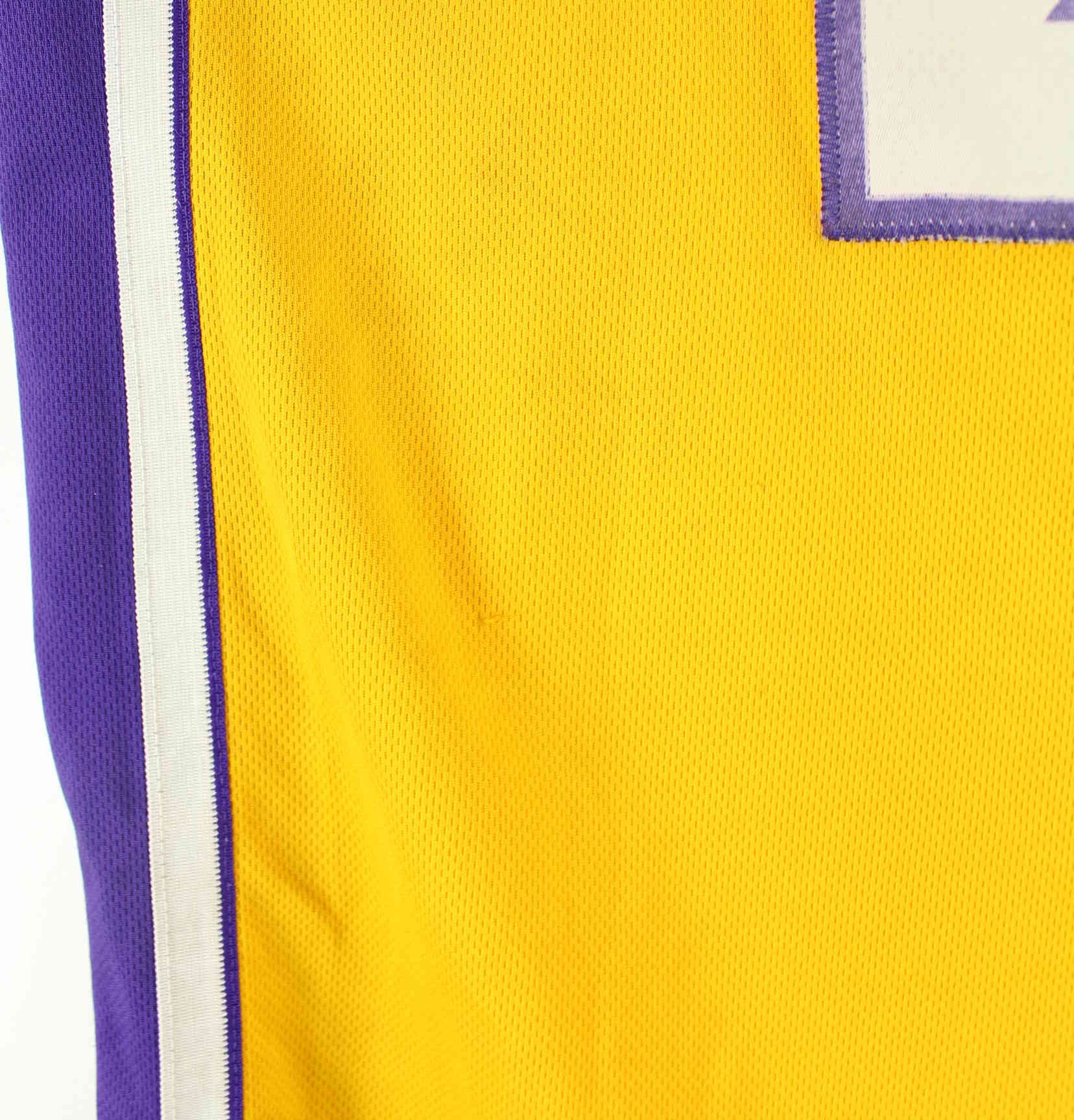 Adidas L.A. Lakers Bryant #24 Embroidered Jersey Gelb XL (detail image 6)