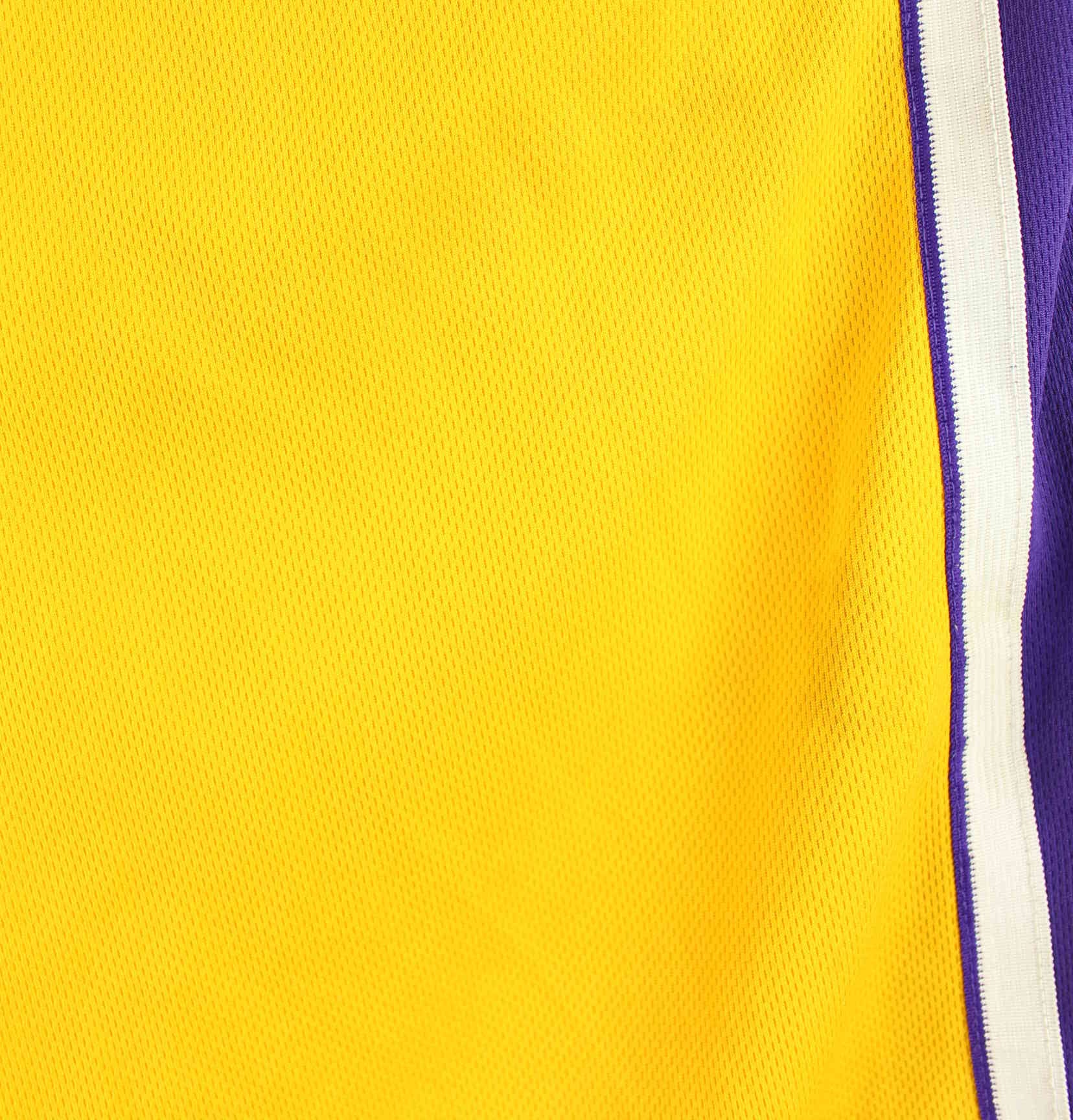 Adidas L.A. Lakers Bryant #24 Embroidered Jersey Gelb XL (detail image 7)