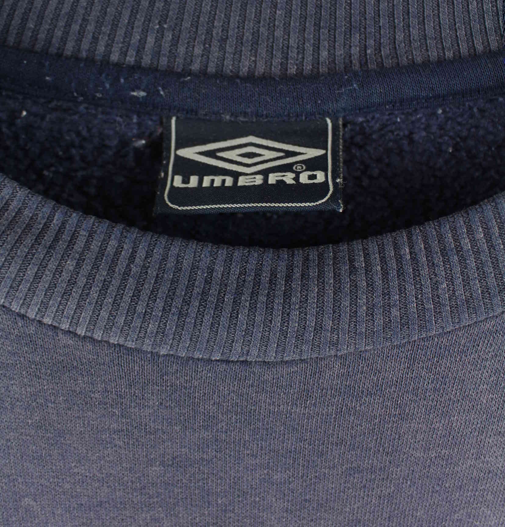 Umbro y2k Embroidered Sweatshirt Blau M (detail image 2)