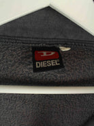 Diesel Embroidered Half Zip Sweater Grau XXL (detail image 5)