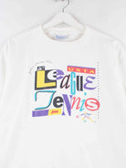 Vintage 90s USTA Tennis League Single Stitch T-Shirt Weiß L (detail image 1)