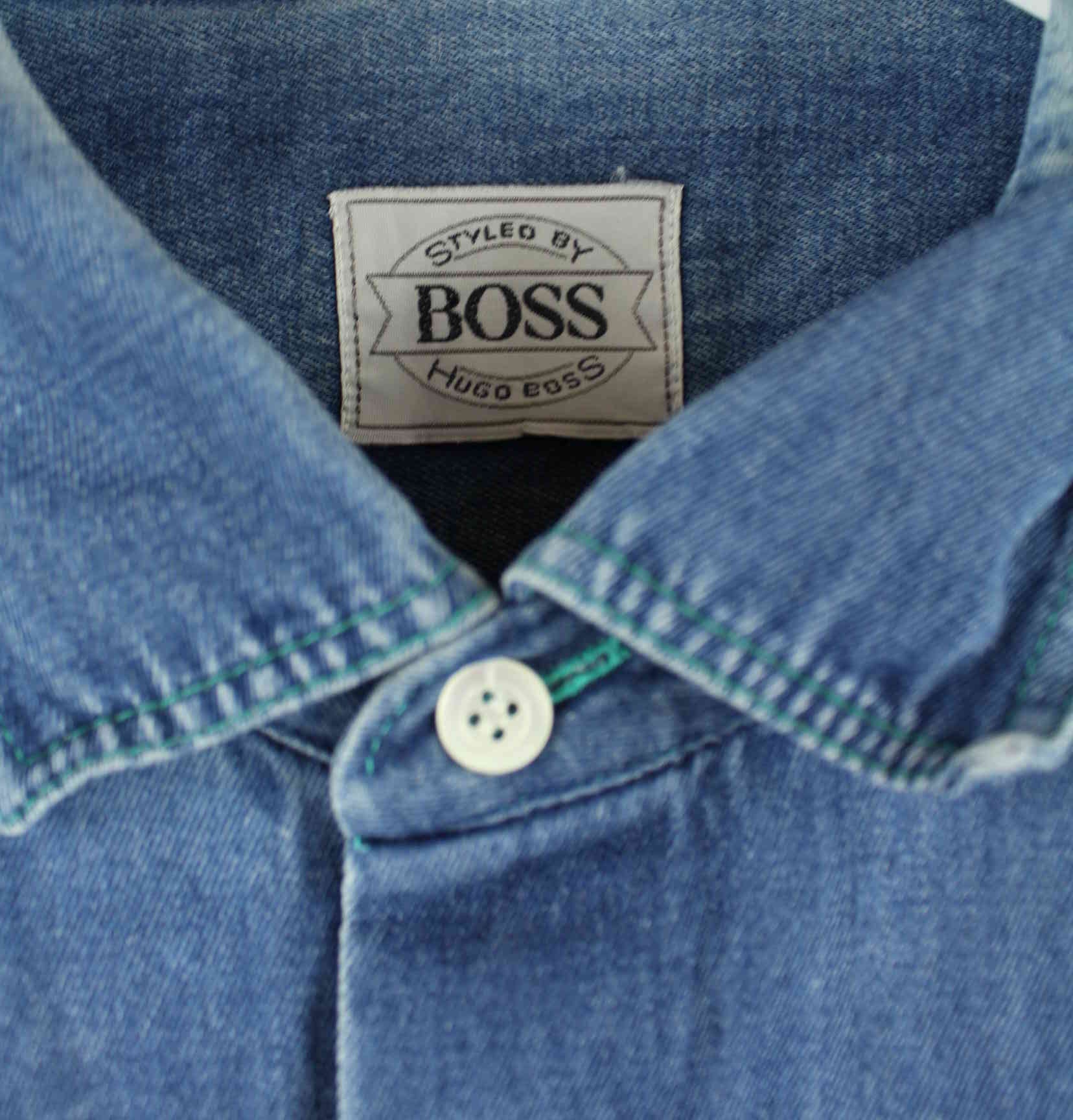 Hugo Boss y2k Denim Hemd Blau XL (detail image 2)