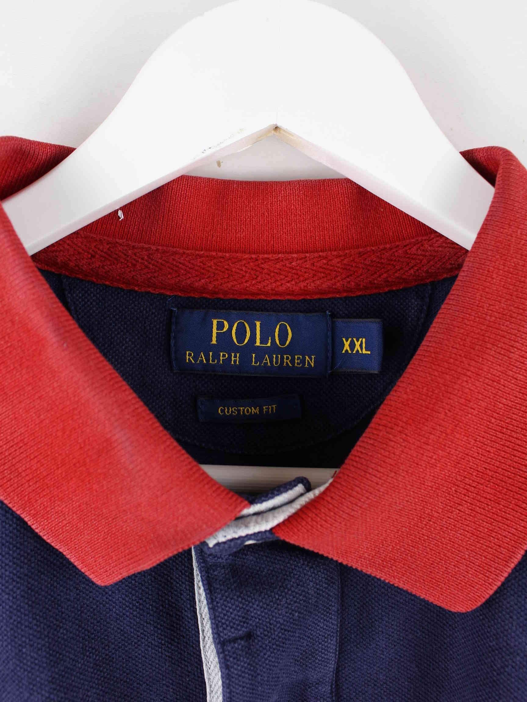 Ralph Lauren PRL Club Challenge Embroidered Polo Blau XXL (detail image 2)