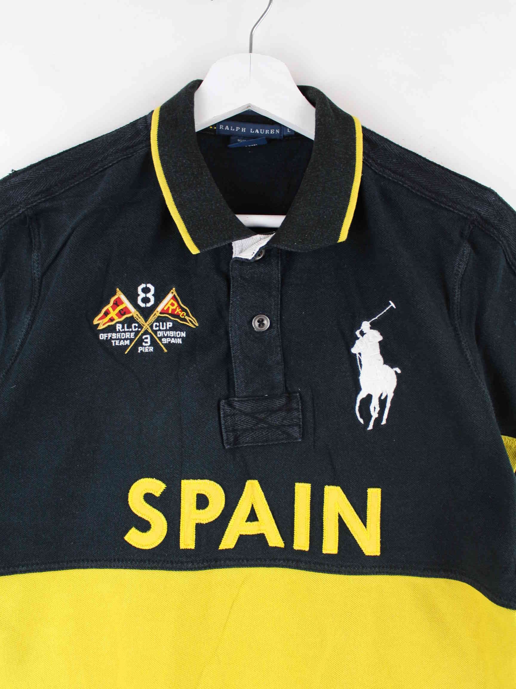Ralph Lauren Women's 90s Vintage Spain Offshore Team Big Pony Polo