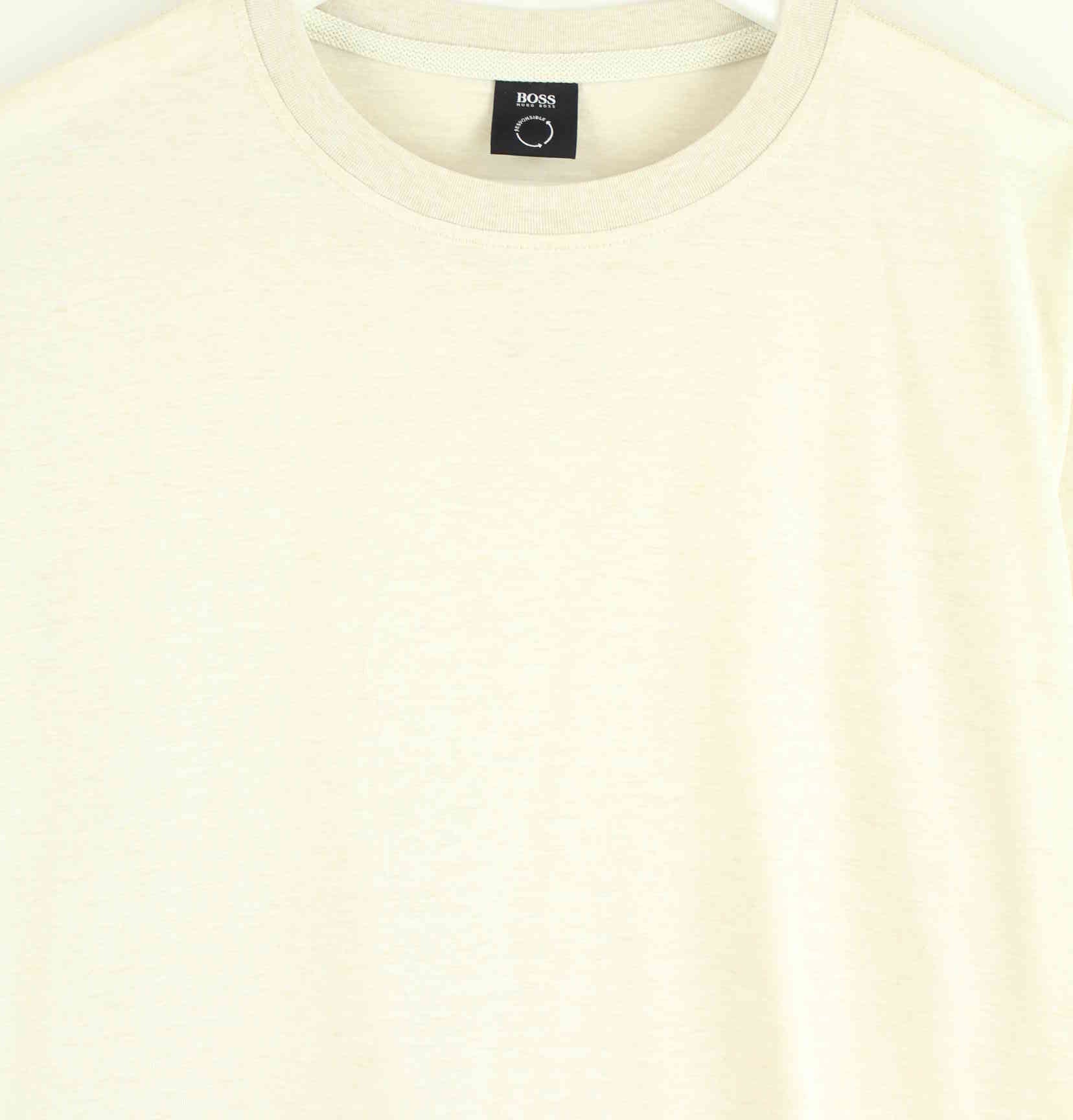 Hugo Boss Basic T-Shirt Grau M (detail image 1)