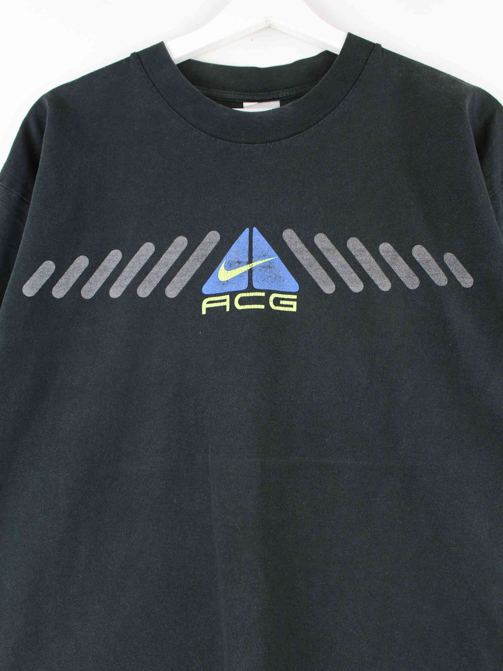 Nike ACG 90s Vintage Print T-Shirt Schwarz L (detail image 1)